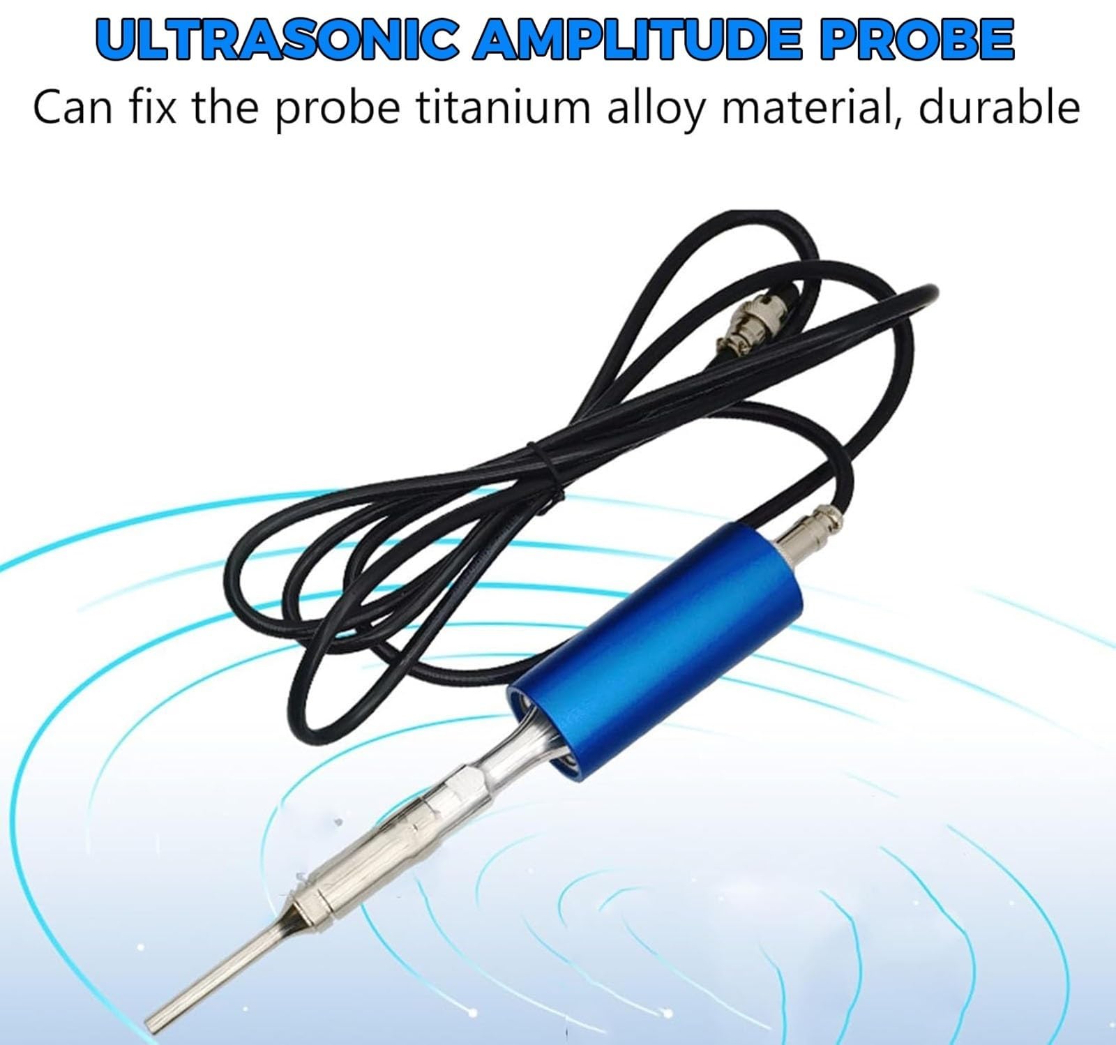 Homogenizator ultradźwiękowy 800 W, laboratoryjna maszyna emulgująca, mieszalnik z funkcją rozrywania komórek, z cyfrowym sterowaniem, timerem impulsowym włączania/wyłączania(2mmprobe)