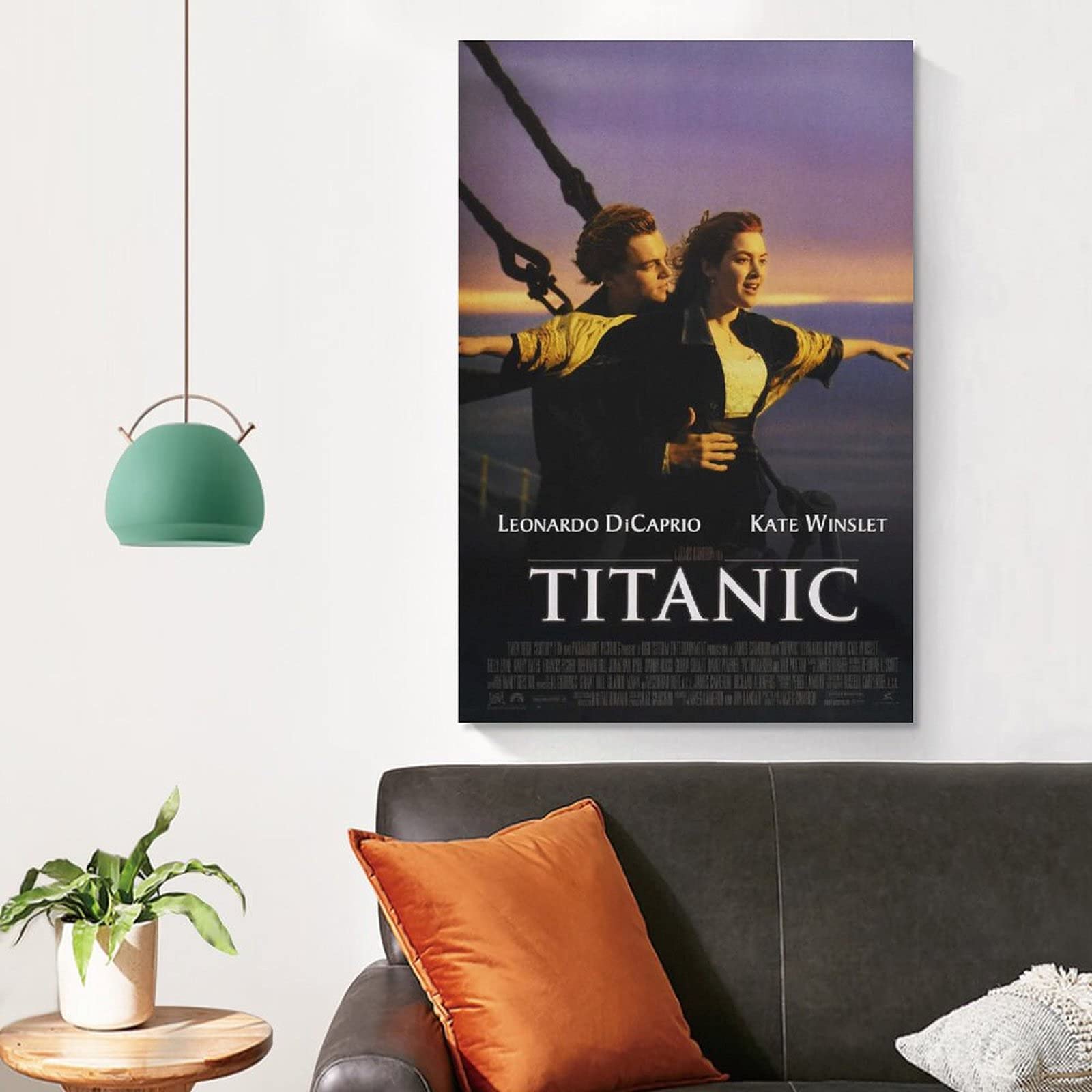 Amazon｜映画ポスター タイタニック ポスター 油絵 モダン インテリア