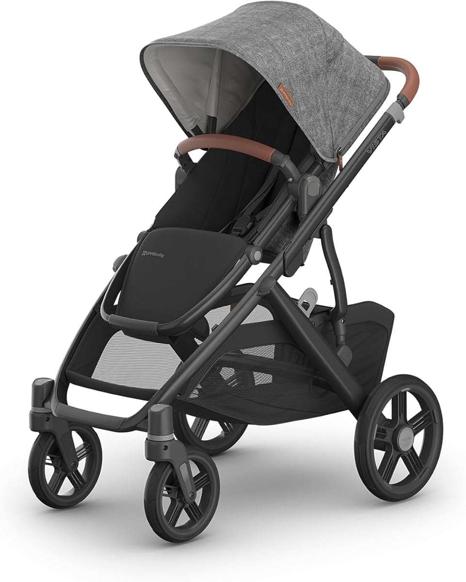 Vista V3 Convertible Single-to-Double Stroller - Greyson