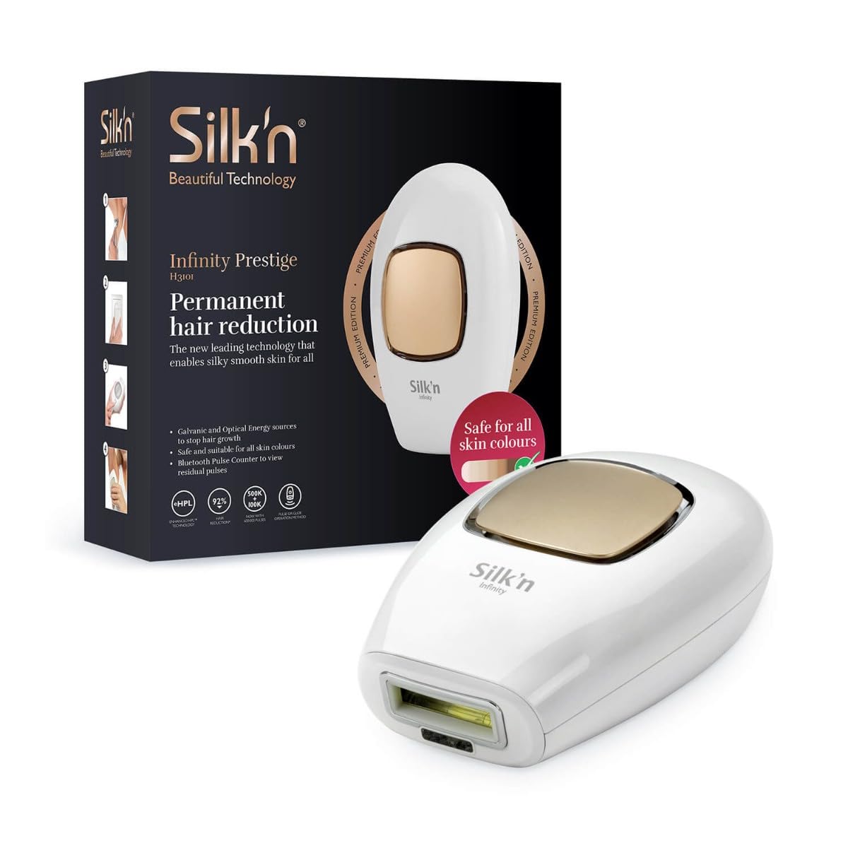 Silk'n Rasierer Haarentferner Infinity Prestige INFP1PE1002 eHPL