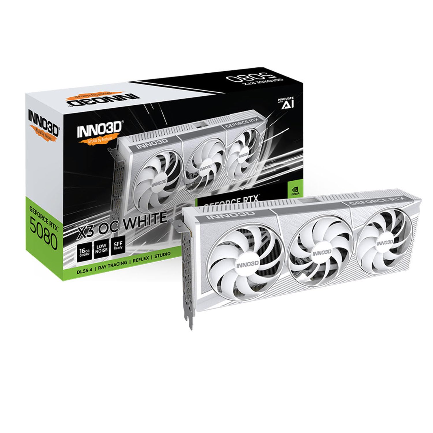 Amazon | INNO3D NVIDIA GeForce RTX 5080 X3 OC 16GB GDDR7 256