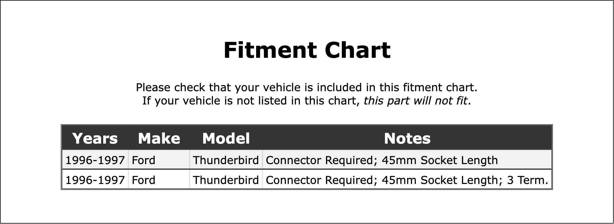 Parking Light Bulb Socket Compatible With Ford Thunderbird 1997 1996 P-2580292