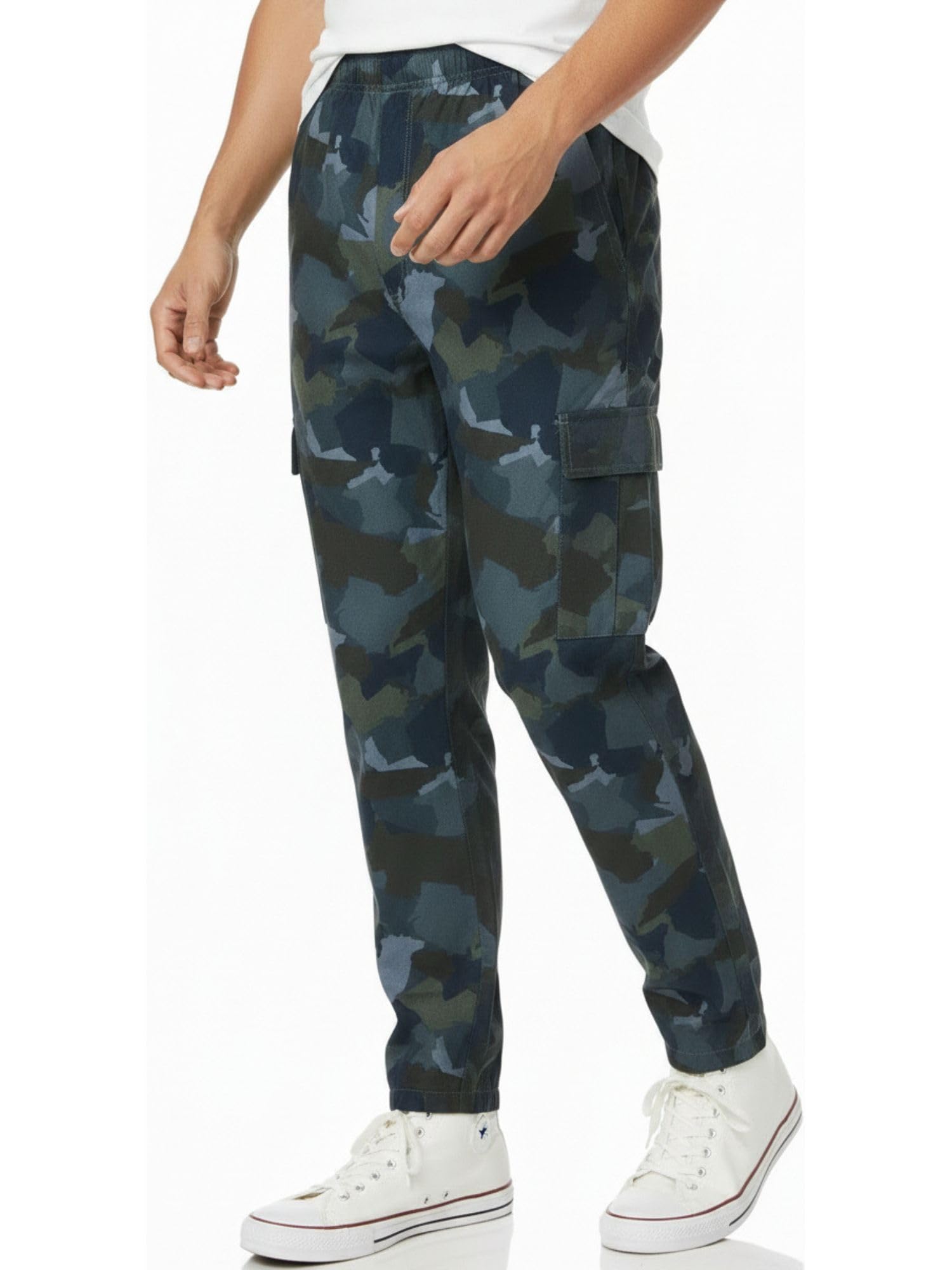 twist99 Mens Solid Cotton Plus Size Cargo Pyjama |Loungewear Sleepwear Travel Wear Cargo Pyjama |-picture-36