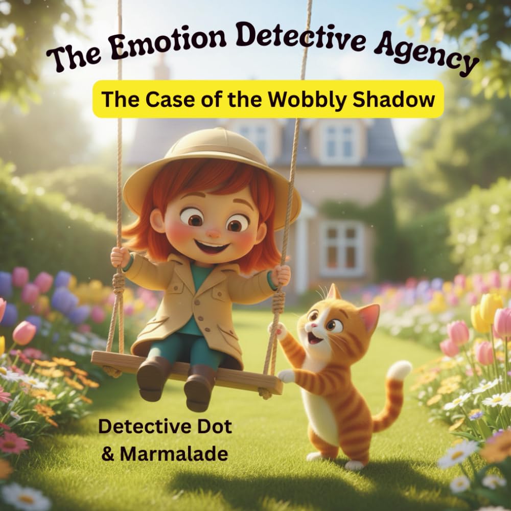 The Case of the Wobbly Shadow: Detective Dot and Marmalade working together (The Emotion Detective Agency)