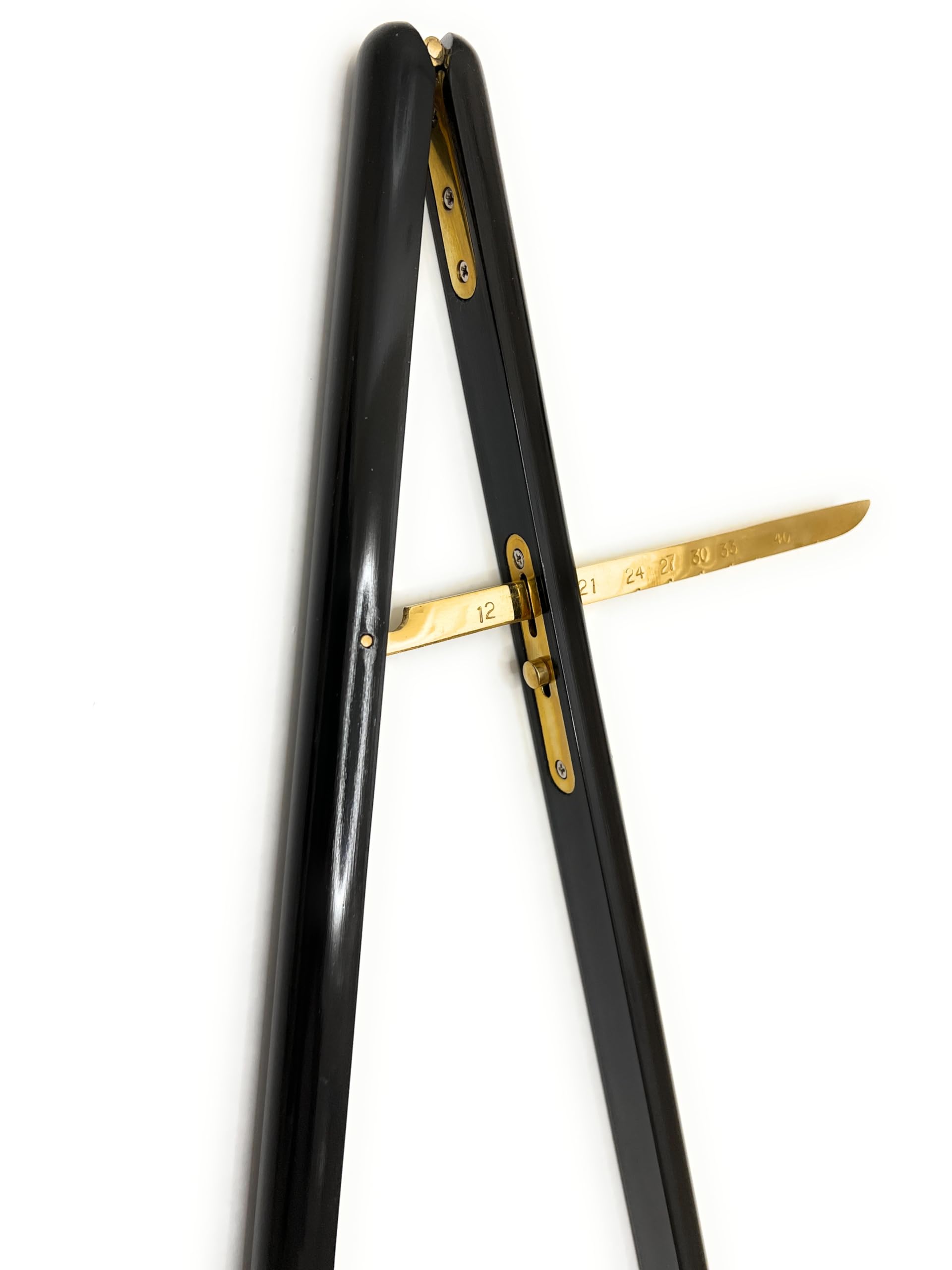 Uniform Store London Pace Stick R316 Militär-Wächter-Racing, Premium-Serie, schwarz, Federschloss, 91,4 cm lang, Schwarz , 6