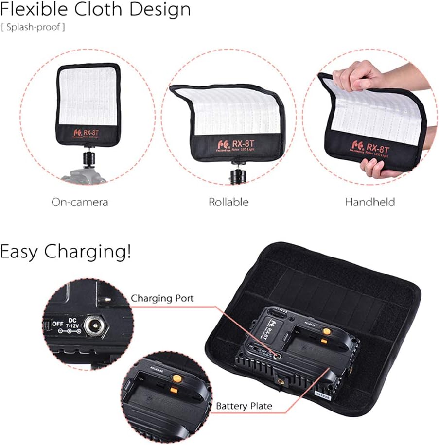 Hоlіdау Dеаlѕ 🛒 Falcon Eyes RX-8T 18W Photo Light Portable LED Photo Light 90pcs Flexible LED Photo Light + RX-8OB Extended Softbox Diffuser + RX-8SB Standard Diffuser Crаzу Clеаrаnсе Falcon Eyes RX-8T 18W Photo Light Portable LED Photo Light 90pcs Flexible LED Photo Light + RX-8OB Extended Softbox Diffuser + RX-8SB Standard Diffuser