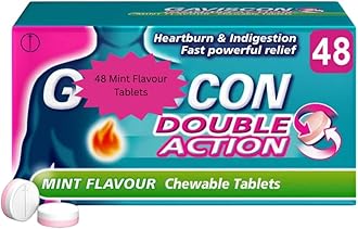 Double Action Mint Flavour 48 Chewable Tablets