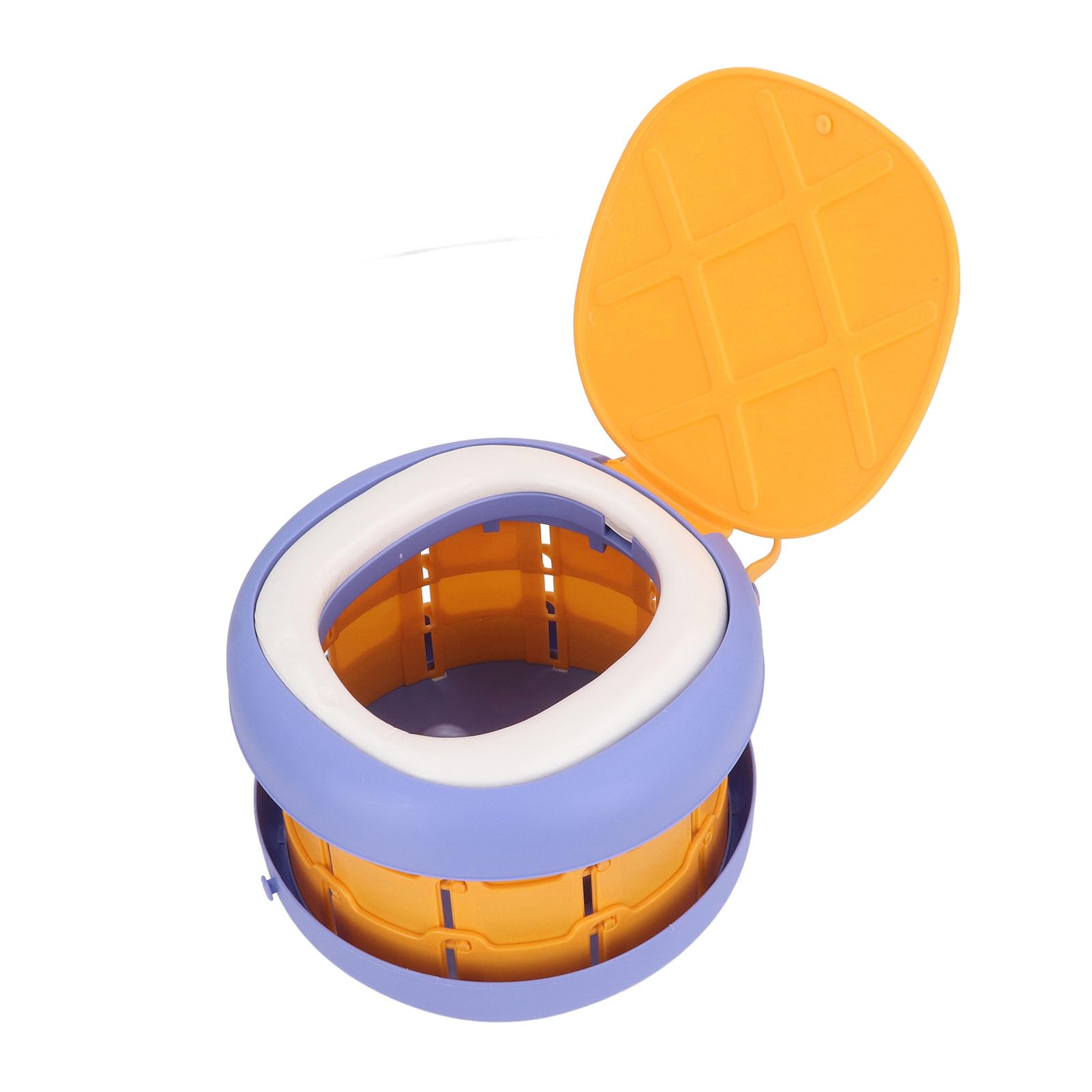 Sedile WC Pieghevole per bambini, Vaso da viaggio portatile, per interni esterni, con borsa (blu