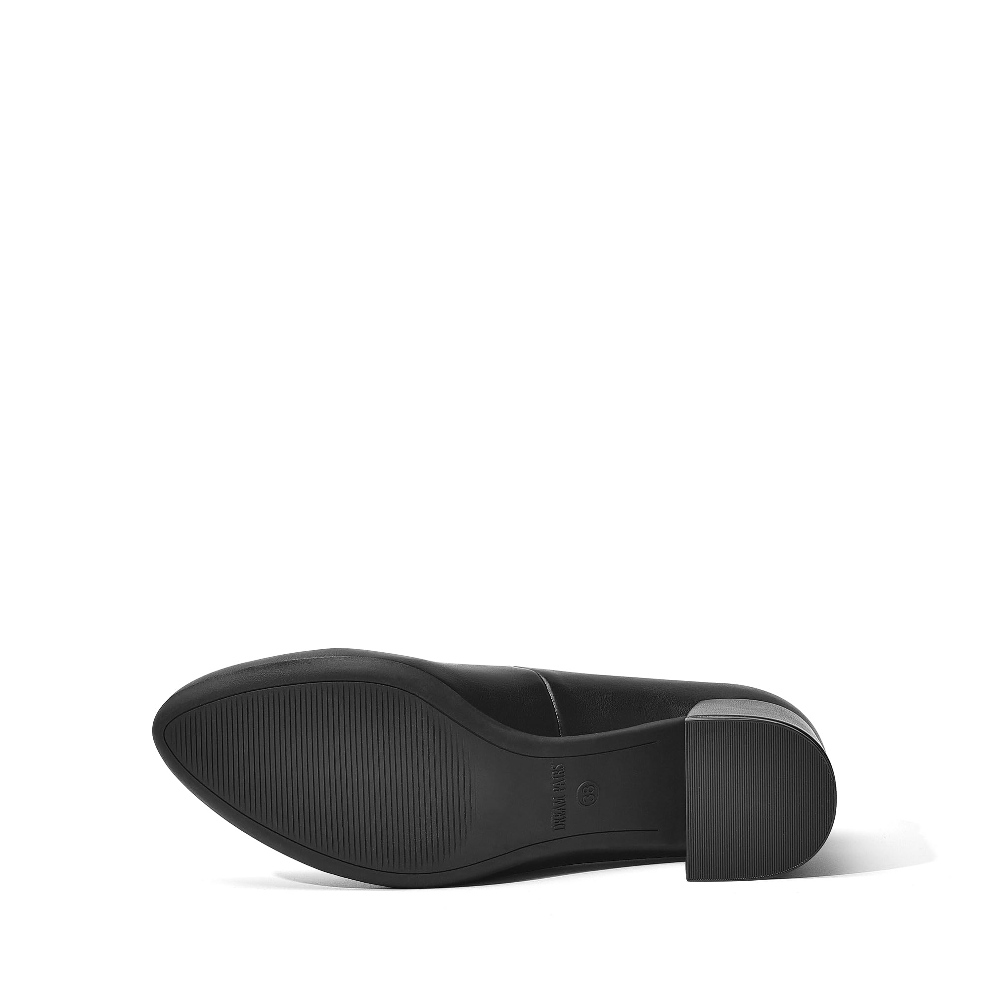 DREAM PAIRS Zapatos de Tacón Vestir de 5cm Zapatos Altos Clásicos Mujer con Bajo Tacón Ancho Zapatos de Salón Cómodos SDPU2440W-E