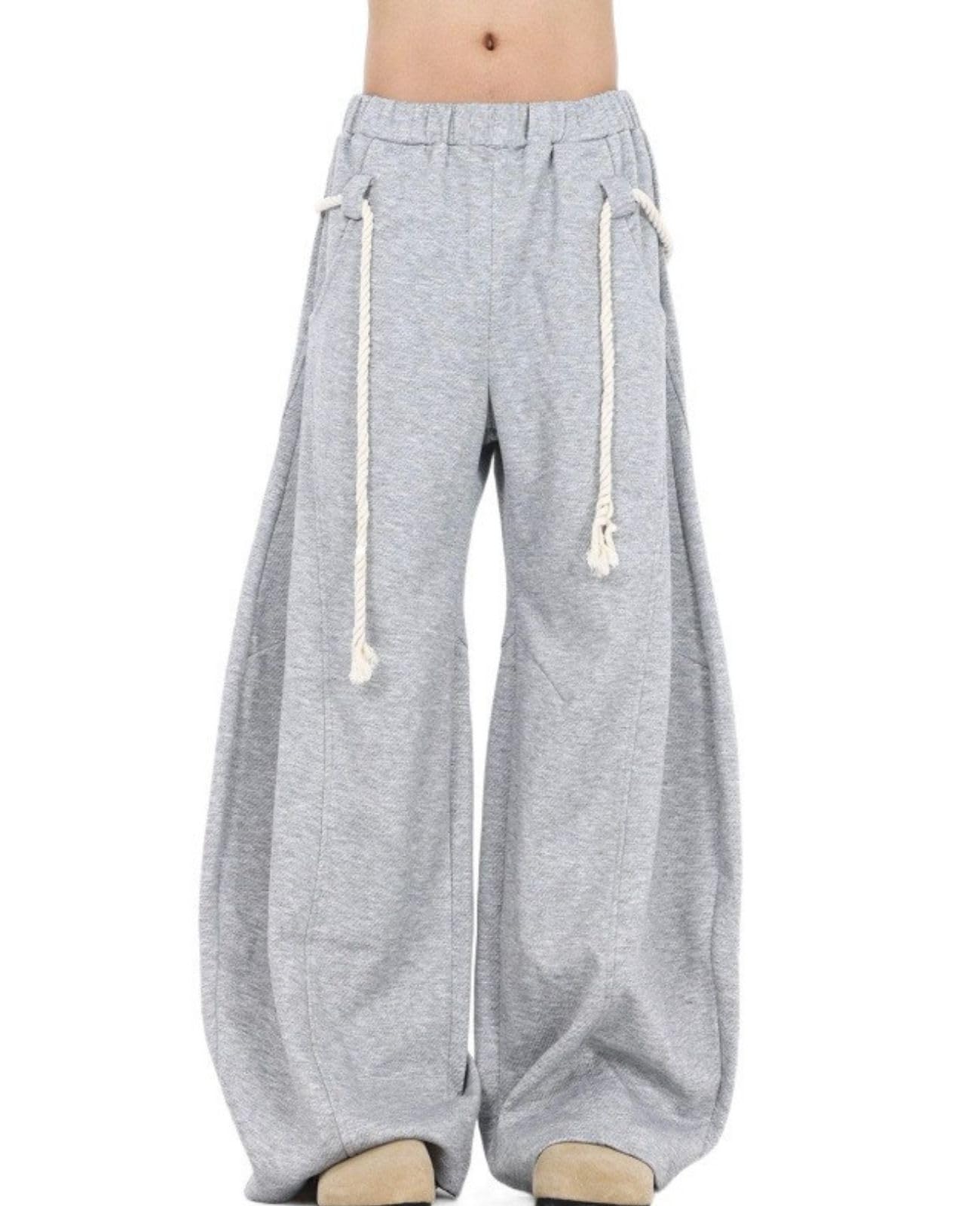 Baggy Sweatpants for Women Men High Waist Wide Leg Sweatpants Oversize Barrel Pants Casual Trousers