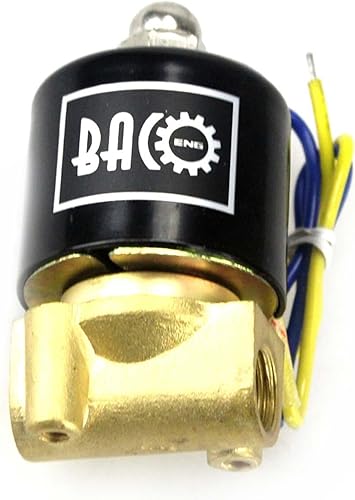 Miniatura 7 de BACOENG VITON Válvula solenoide de 14, 38, 12, 34, y 1 pulgada, de 12 voltios a corriente directa, y 110 voltios a corriente alterna.
