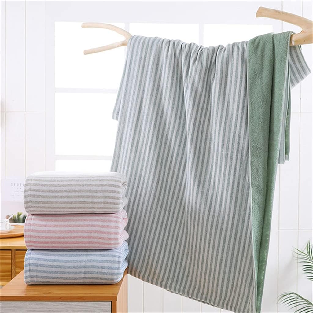 Cotton Couple Adult Bath Towel Towel 2-Piece Set Absorbent and Quick-Drying Soft Bath Towel(E)
