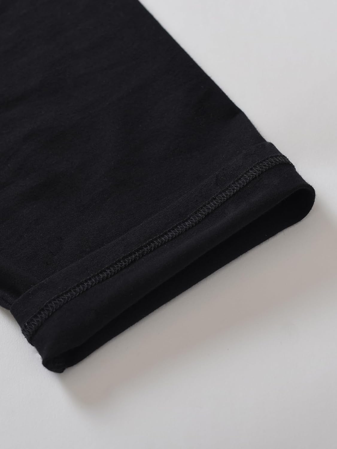 Weintee Women's 14" Petite Cotton Capri Leggings Knee Length - Image 5