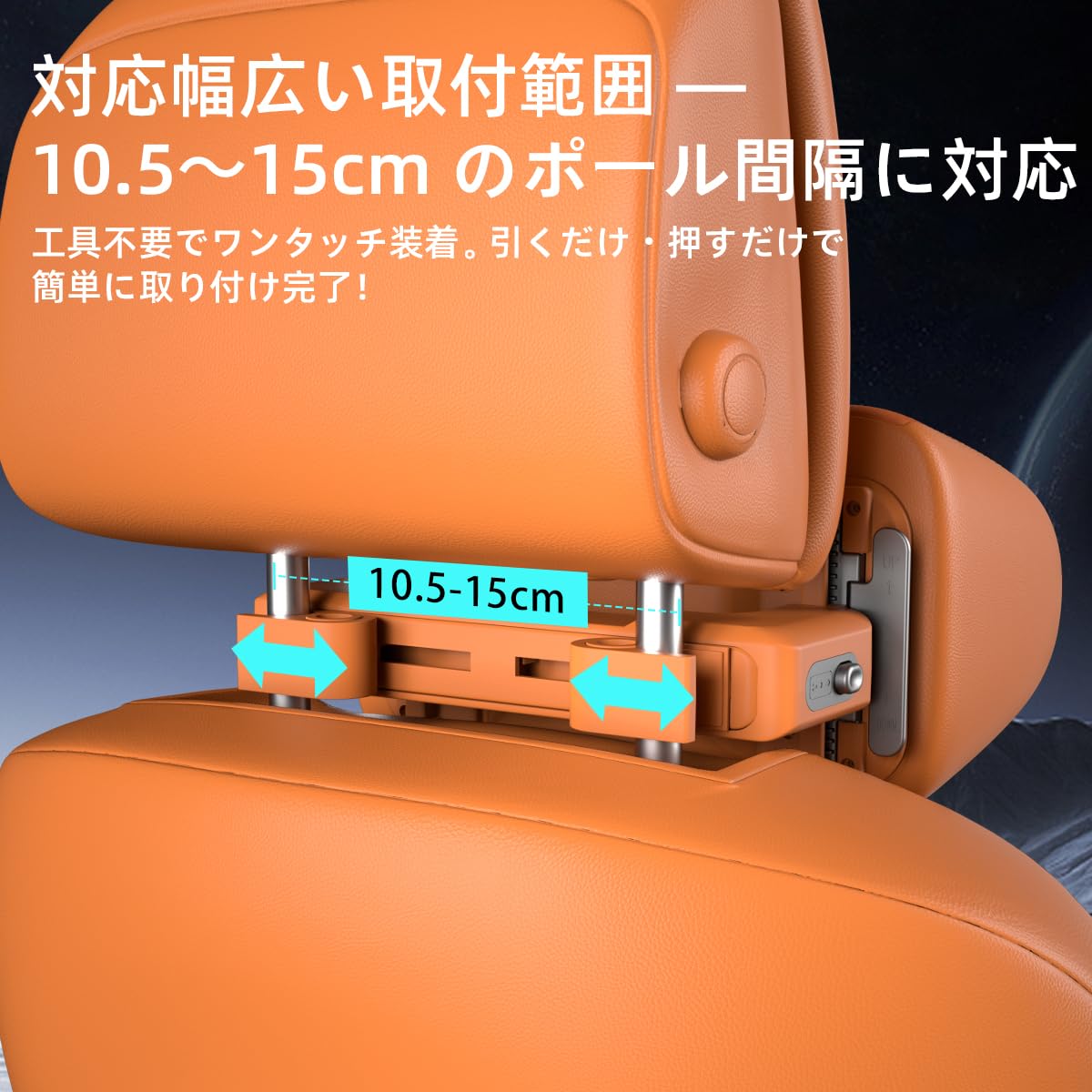 Amazon.co.jp: CANLER 車用ヘッドレスト 首枕 ネックパッド 高さ12cm