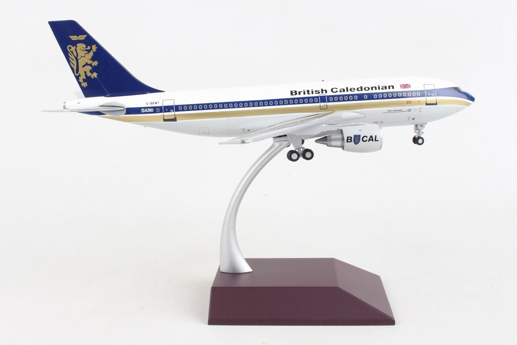 British Caledonian 航空機モデル 1/200 インフライト Highly detailed