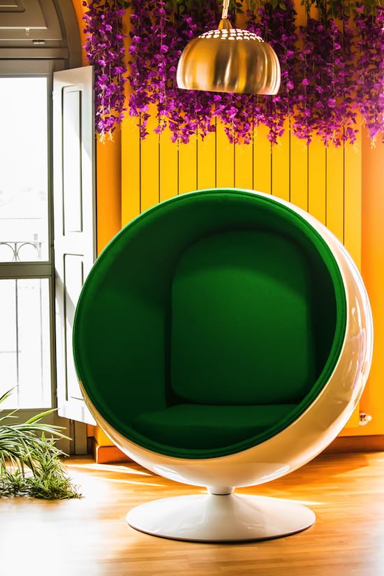generico Réplique Fauteuil design BALL CHAIR (vert)