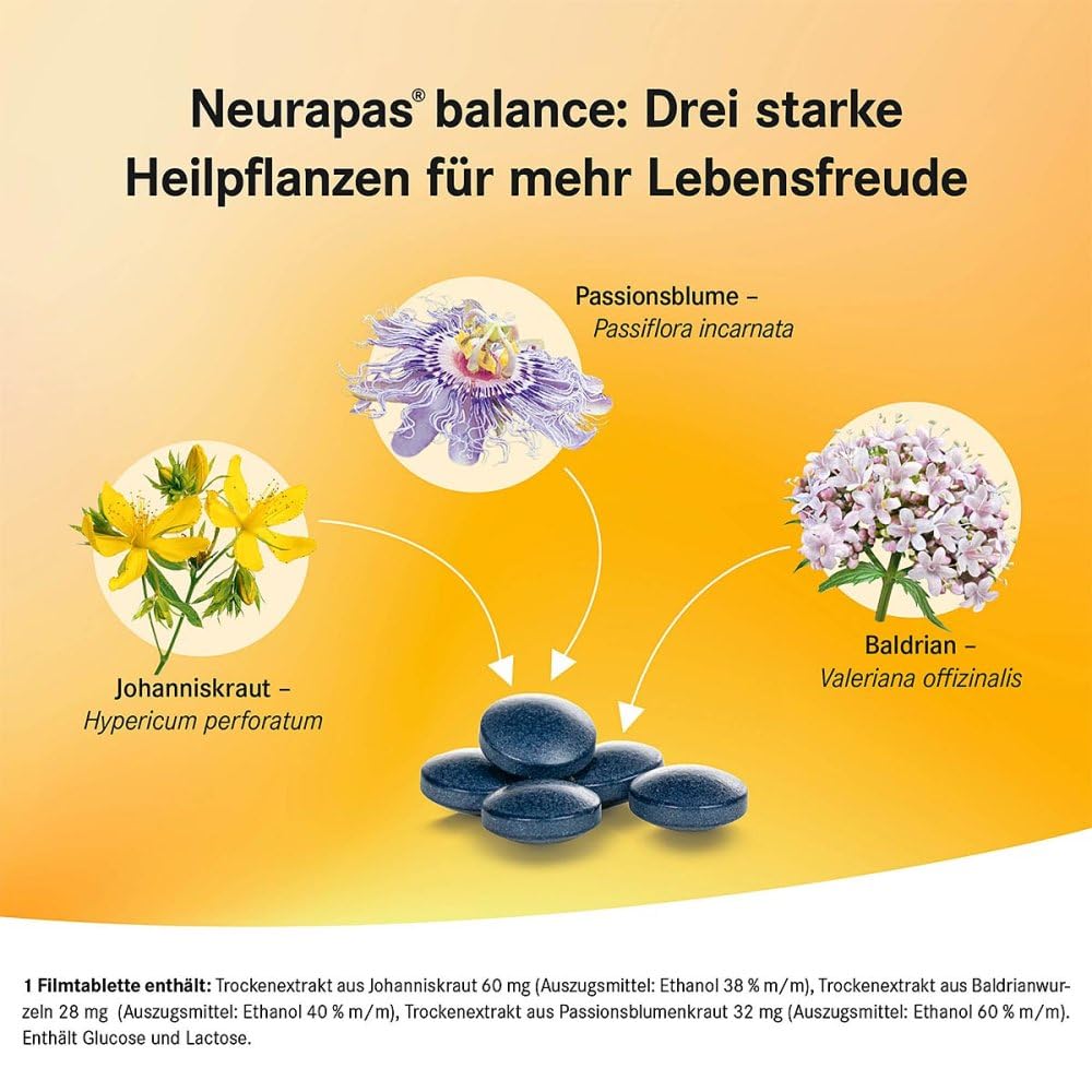 Neurapas balance Filmtabletten, 500 St. Tabletten
