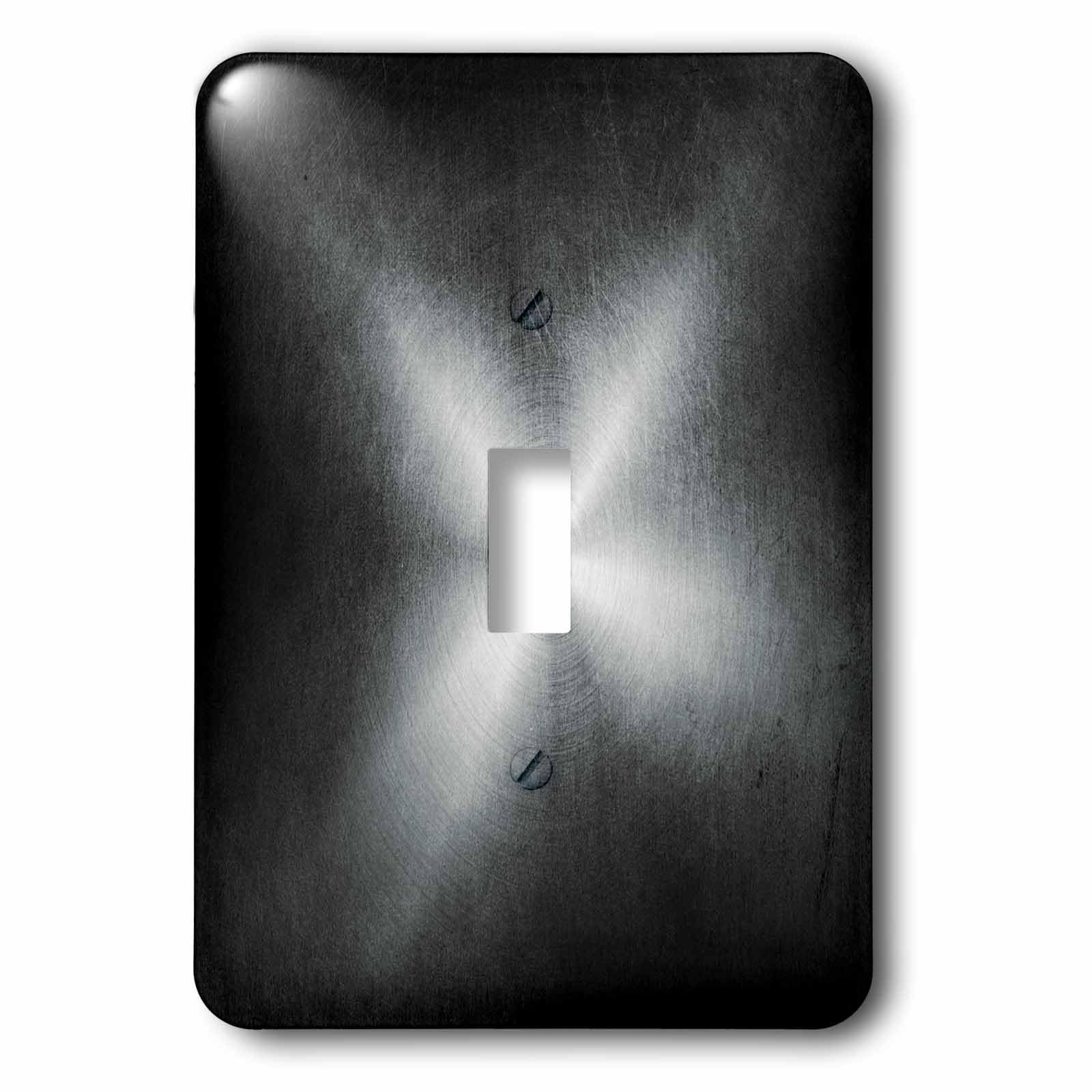 Interrupteur à bascule simple effet gris anthracite pour salon design modern