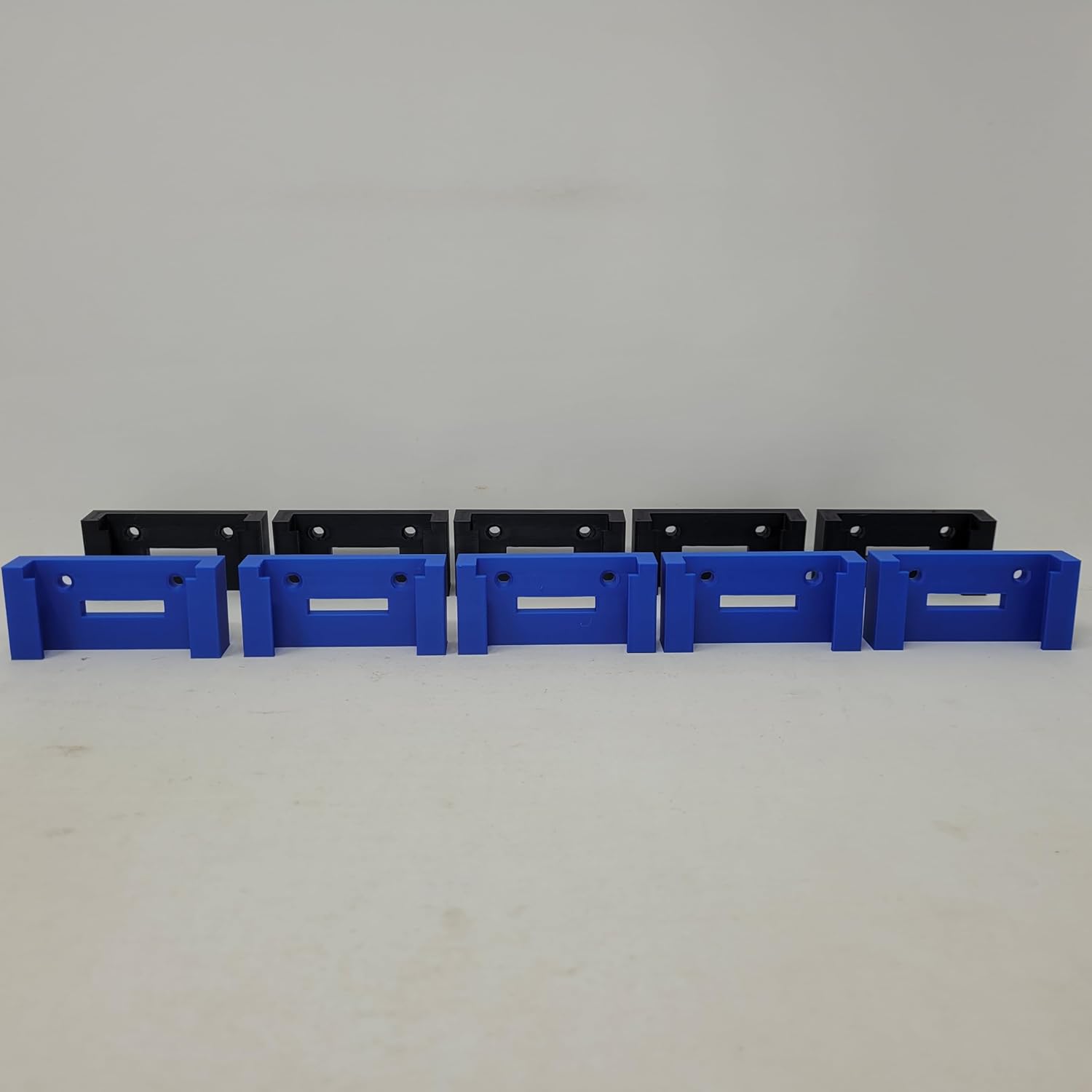 Fits Hart 40v Battery Holder Blue Black 5 of Each Organizer