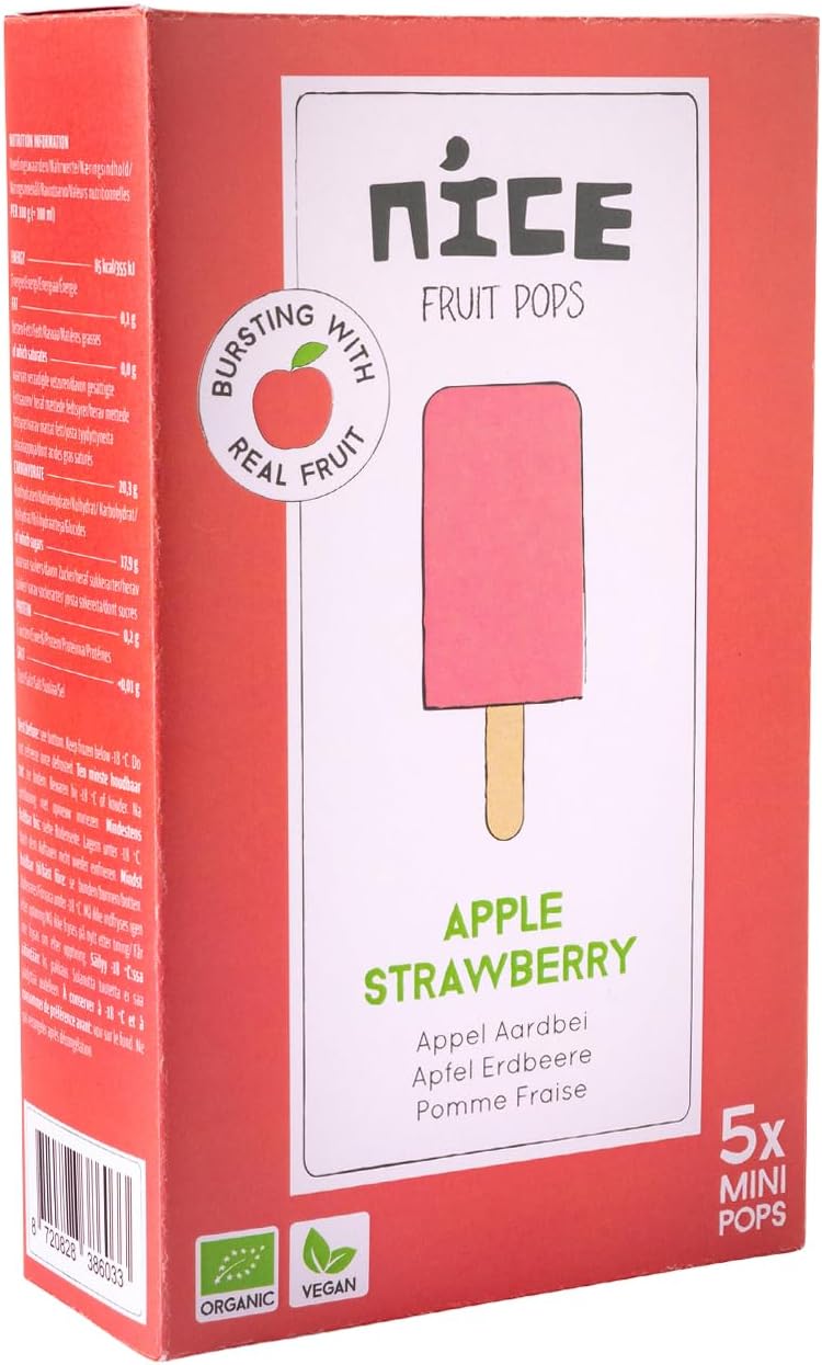 THE NICE COMPANY, Polo manzana y fresa mulitpack BIO 5X45ml