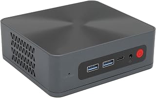 Mini PC, Mini Computador de Alta Definição 4K Tela Dupla I5 8279U CPU 256GB SSD para Reprodução de Vídeo, Home Theater, Assistir TV (plugue americano)