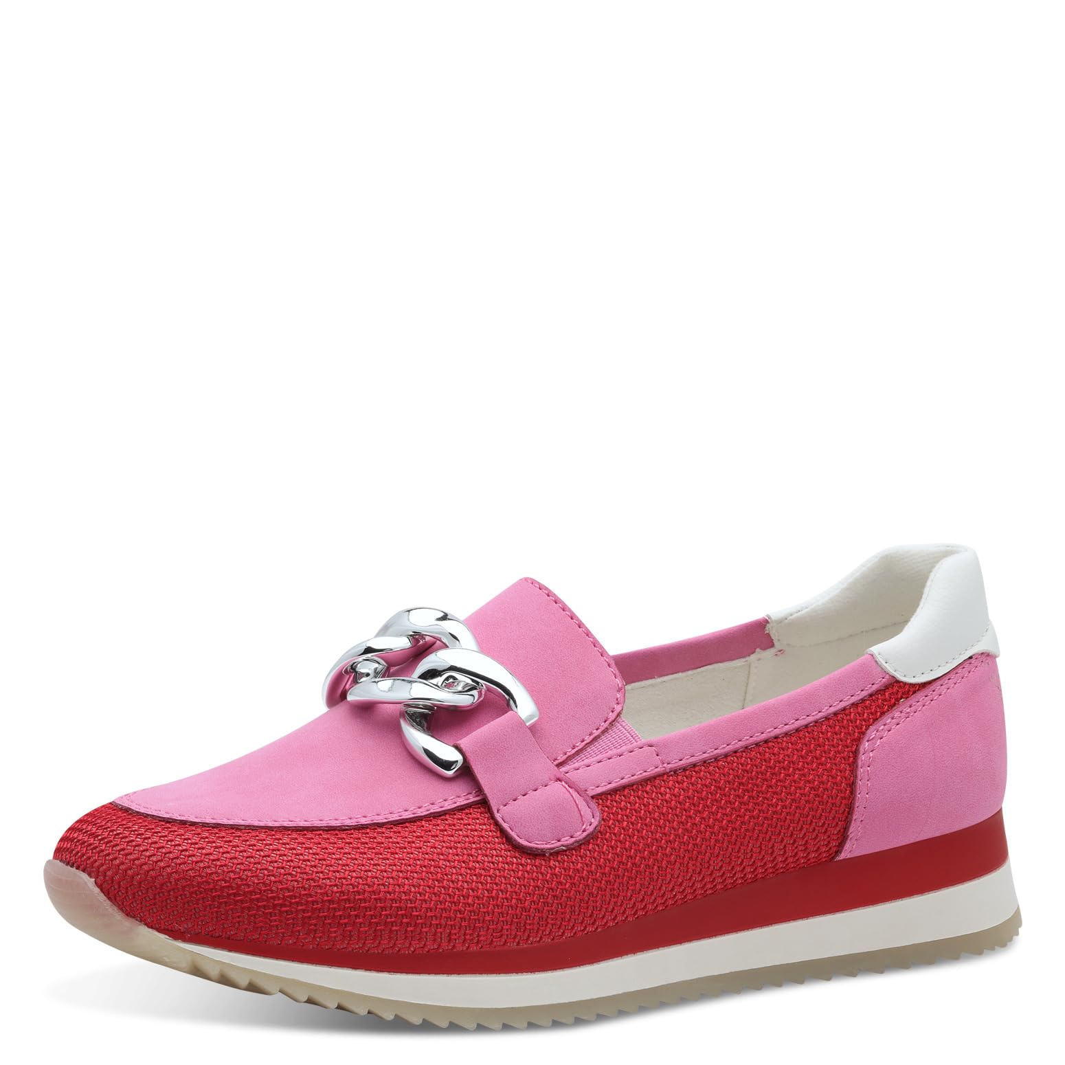 Jana Women’s Slip-Ons Elegant Vegan, Red/Fuchsia, 6,5 UK