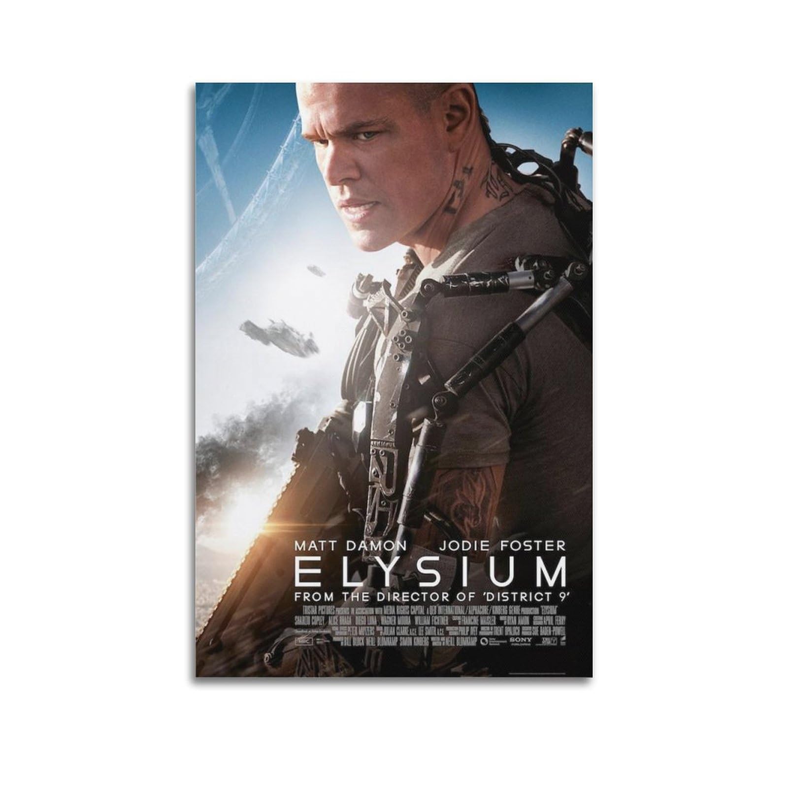Elysium 2013 Wallpaper Dystopian Films: Elysium (2013)