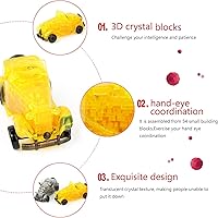 Vista 2 de Rompecabezas de cristal 3D clásico para automóvil, rompecabezas de cristal para rompecabezas a partir de 16 años, 54 piezas (negro)