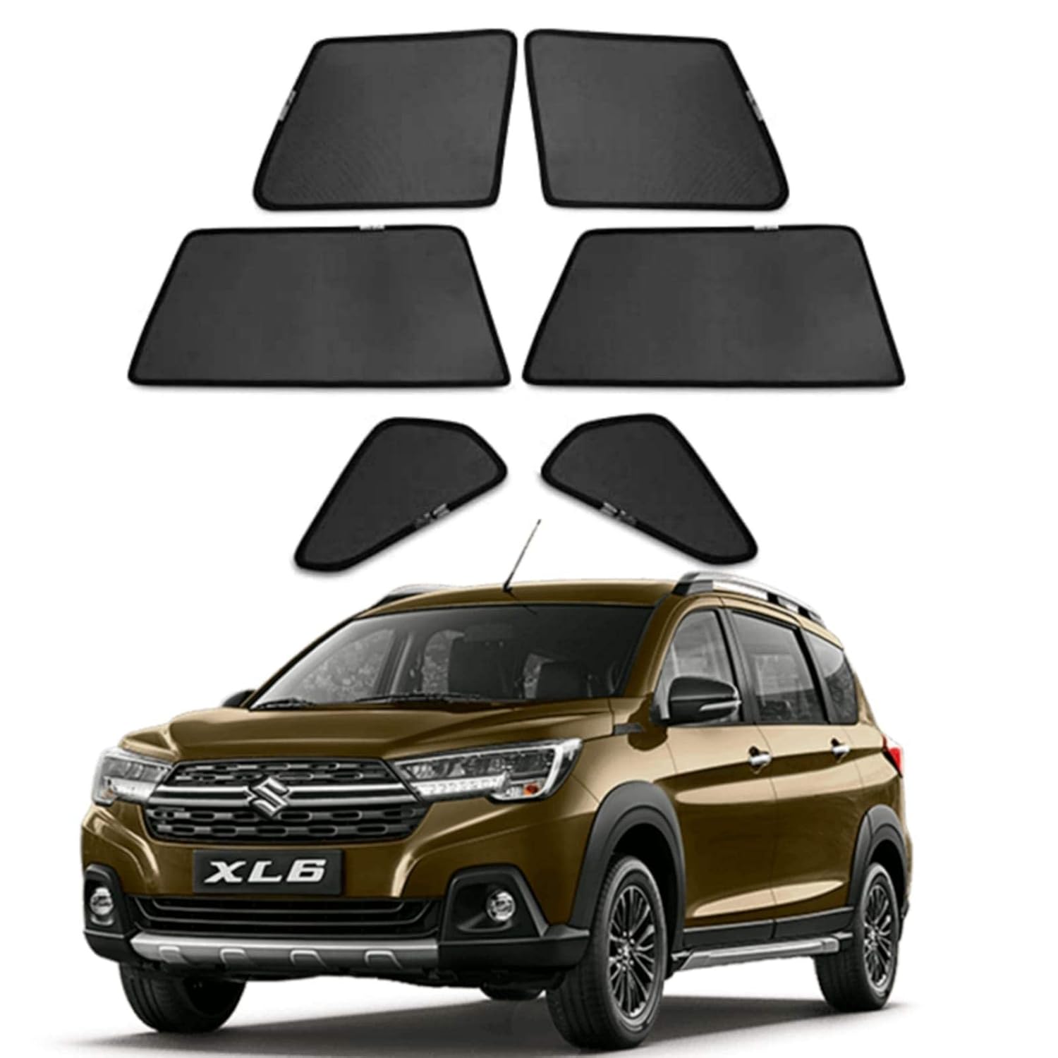 DS ENTERPRISE Car Window Sun Shade/Curtain for Maruti Suzuki XL6 All