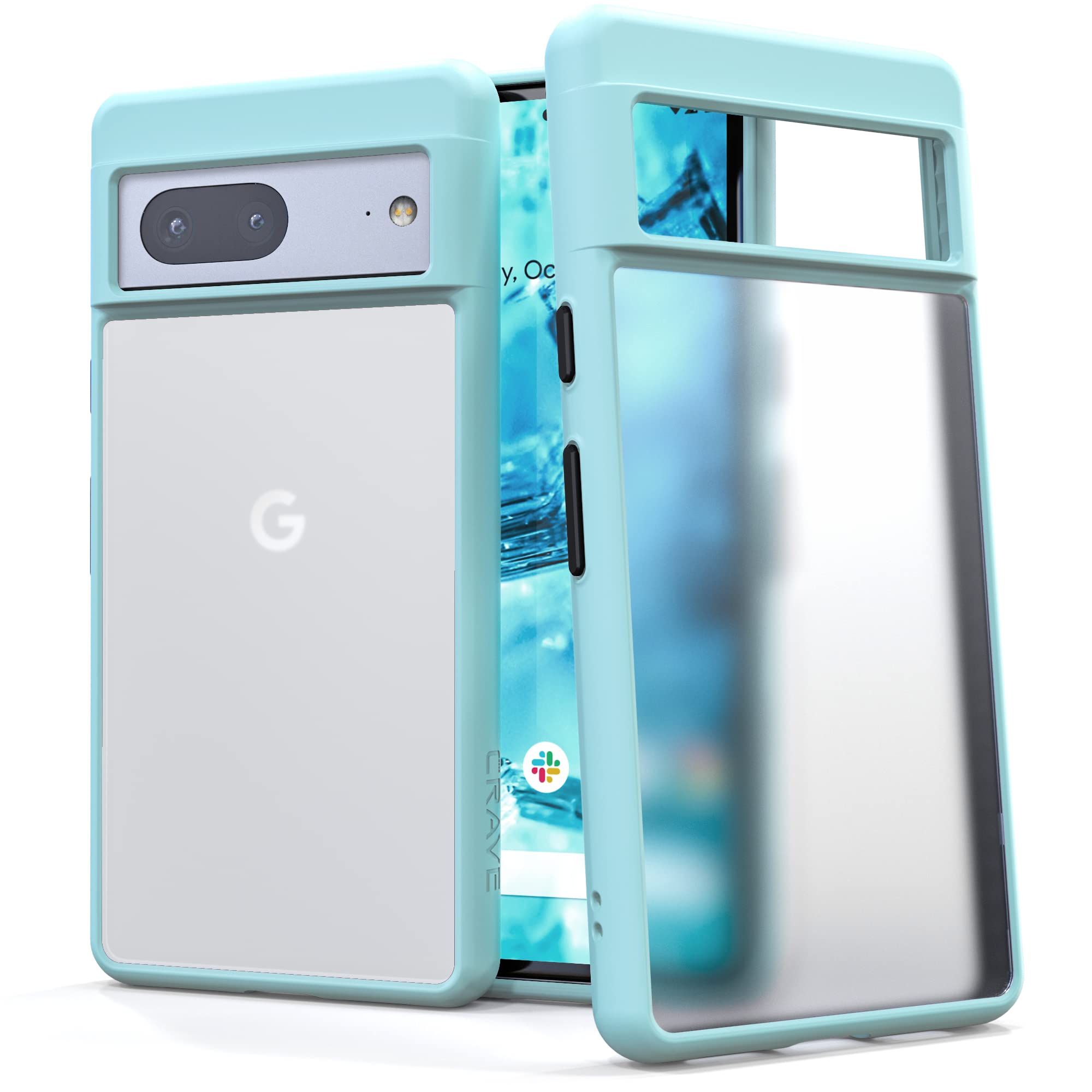Crave Slim Guard for Google Pixel 7 Case, Shockproof Protection Case for Google Pixel 7 - Aqua
