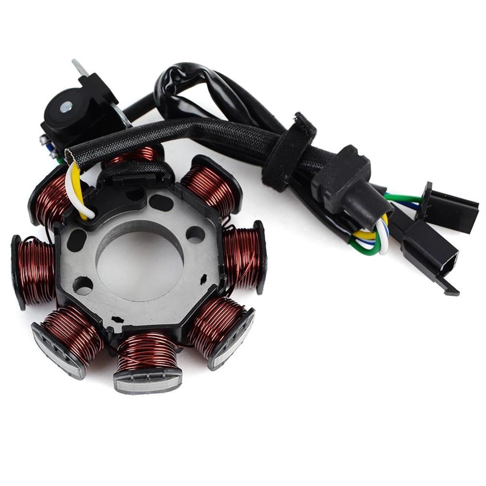 Bobina de Encendido 32101-07H00 Bobina De Carga del Estator Motor Alternador Generador Magneto Motocicleta para Suzuki, para Smash para Revo FK110