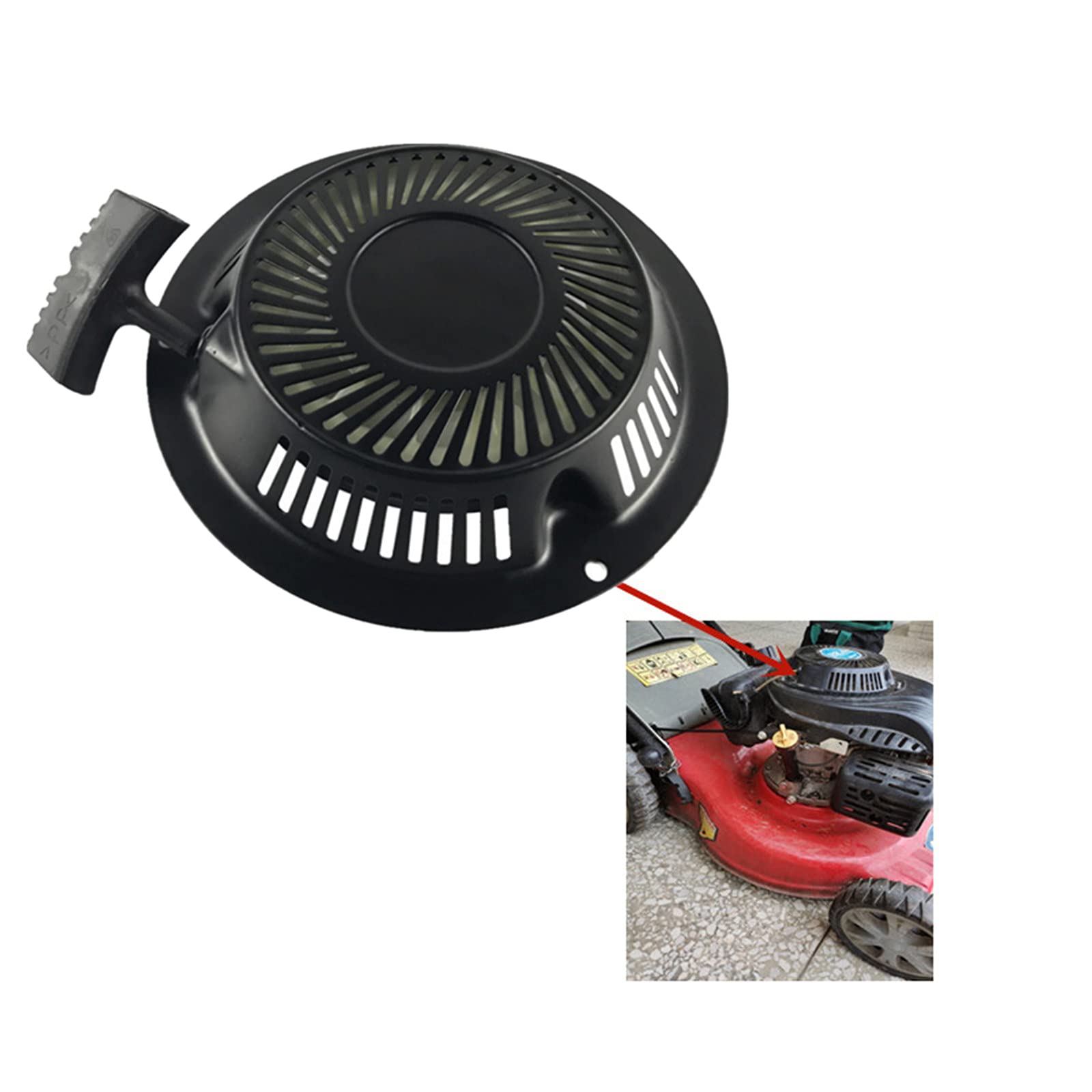 Avviatore A Corda Per Tosaerba Einhell - Ricambio Originale Per GH-PM 40 P, 46/1 S, 46S - Foto 5