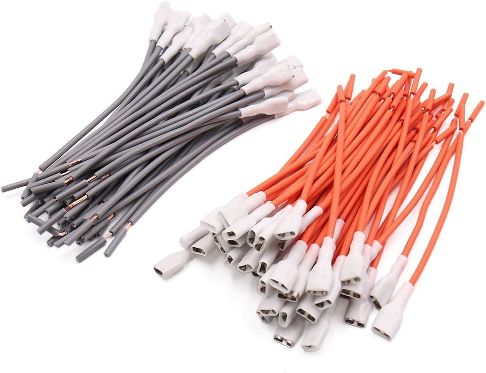 90pcs Universal Car Vehicle Speaker Wiring Female Terminal Adapter Connector