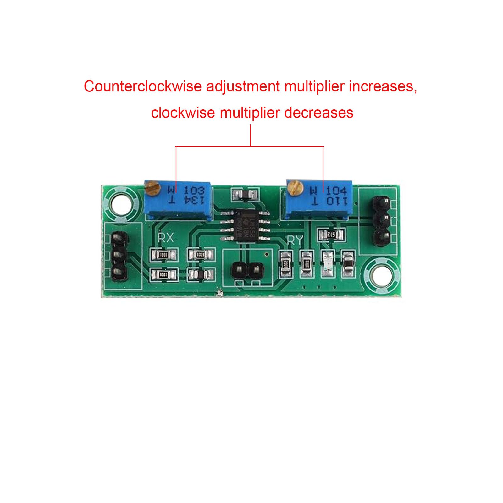 LM358 Amplificatore di segnale debole Amplificatore di tensione Modulo amplificatore operazionale a due stadi Unità di acquisizione collettore di segnale a singola alimentazione 3,5-24V DC