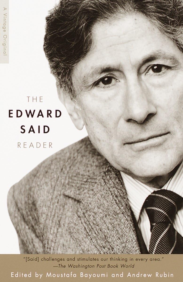 The Edward Said Reader (Vintage Original) Paperback – 12 September 2000