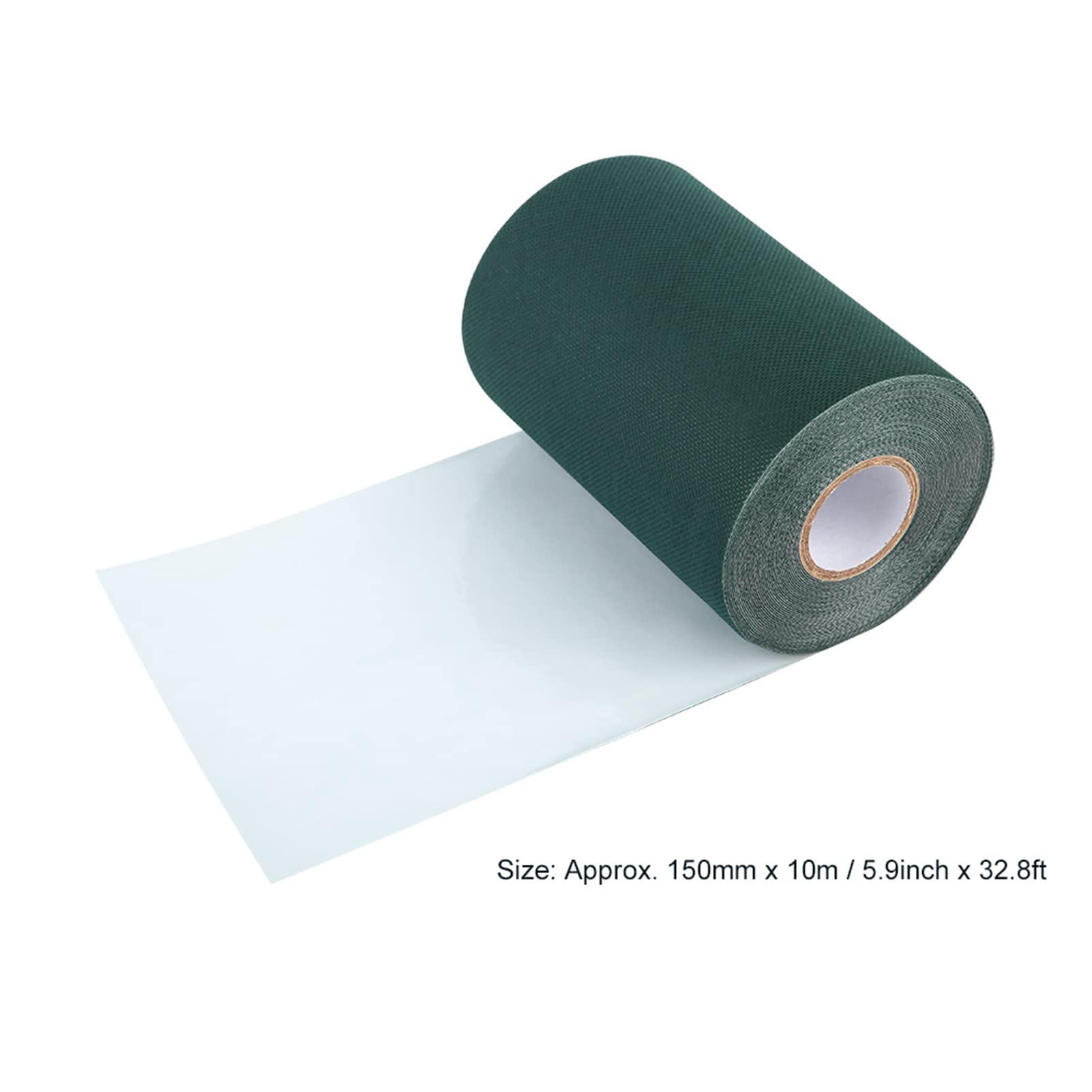 Ruban à gazon, Bande Adhésive De Gazon De Bande De Gazon Synthétique De 150mm x De 10m De Ruban Adhésif De Bande d'herbe De Tapis d'herbe (2 Couleurs)(Vert)