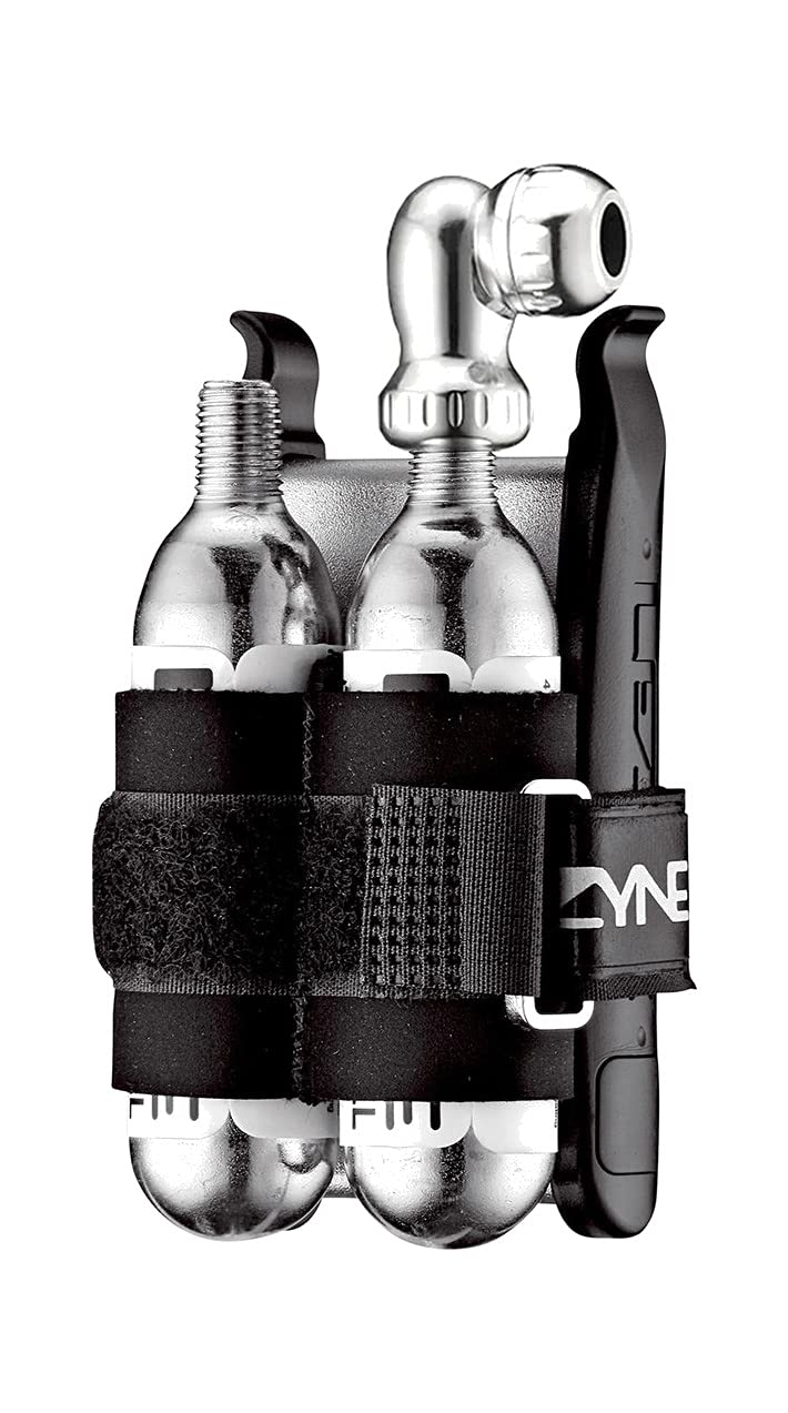 LEZYNE Pump LEZ Co2 Twin Drive KIT INC 2 16G CART-2 LEVERS-6 Patches-SCUFFER-TIRE Boot