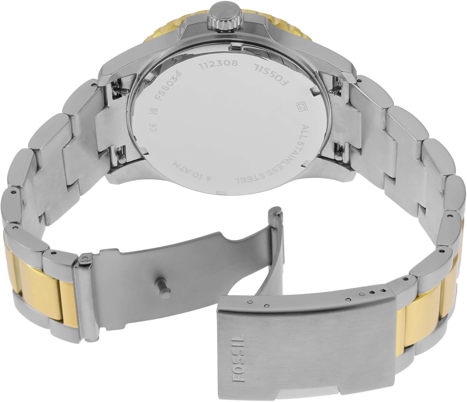 Fossil Men's Fossil Blue Quartz Stainless Steel Three-Hand Watch - Image 5