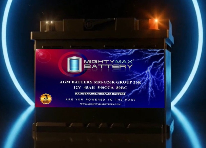Amazon.com: Mighty Max Battery MM-G26R BCI Group 26R 12V 45AH