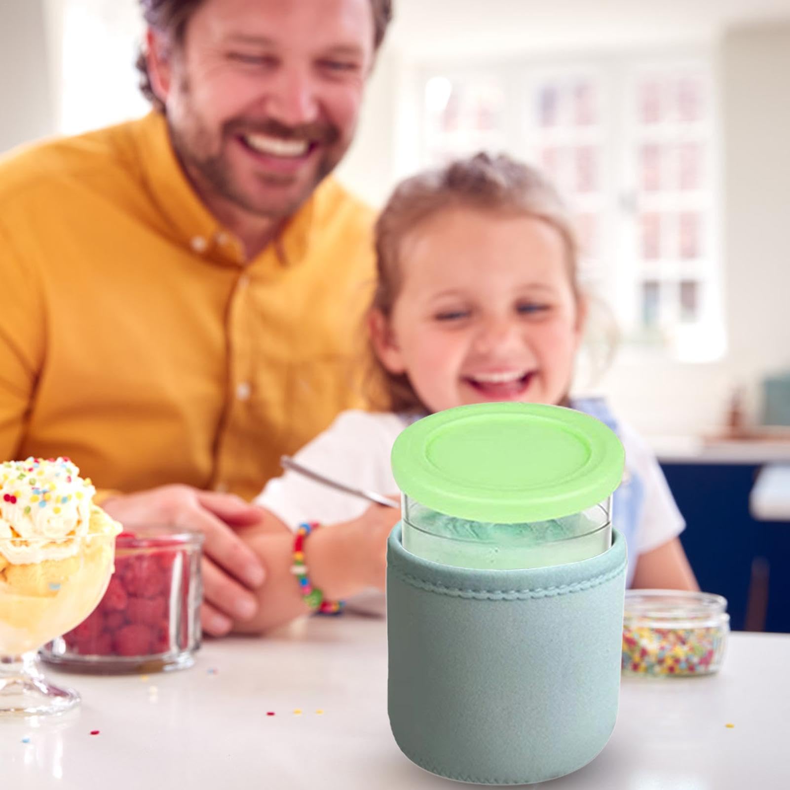 Amazon.co.jp: アイスクリームカップ - ドリンクセーバースリーブ 滑り 