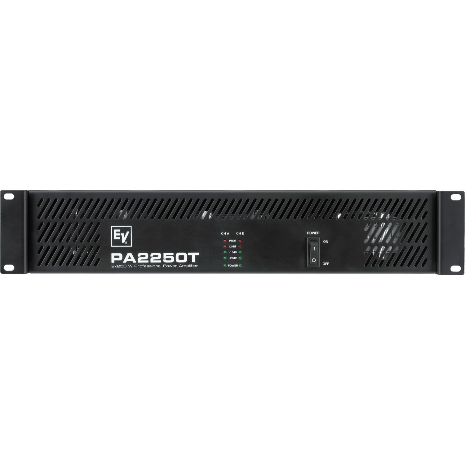 Electro-Voice PA 2250T Dual Channel 250W 50V/70V/100V Power Amplifier