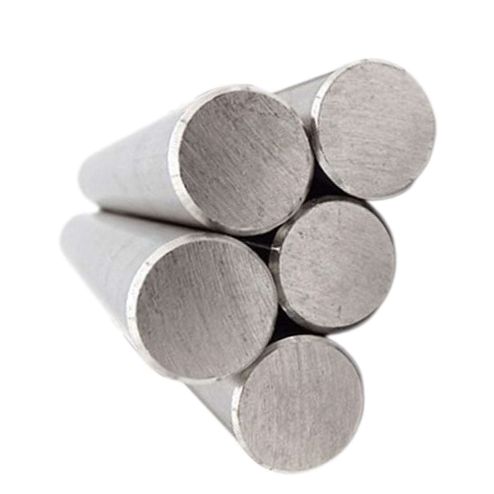 Aste tonde in acciaio inossidabile 304 da 5 pezzi, diametro 10 mm, for modelli artigianali fai-da-te - Barre con albero solido e durevole(10x500mm)