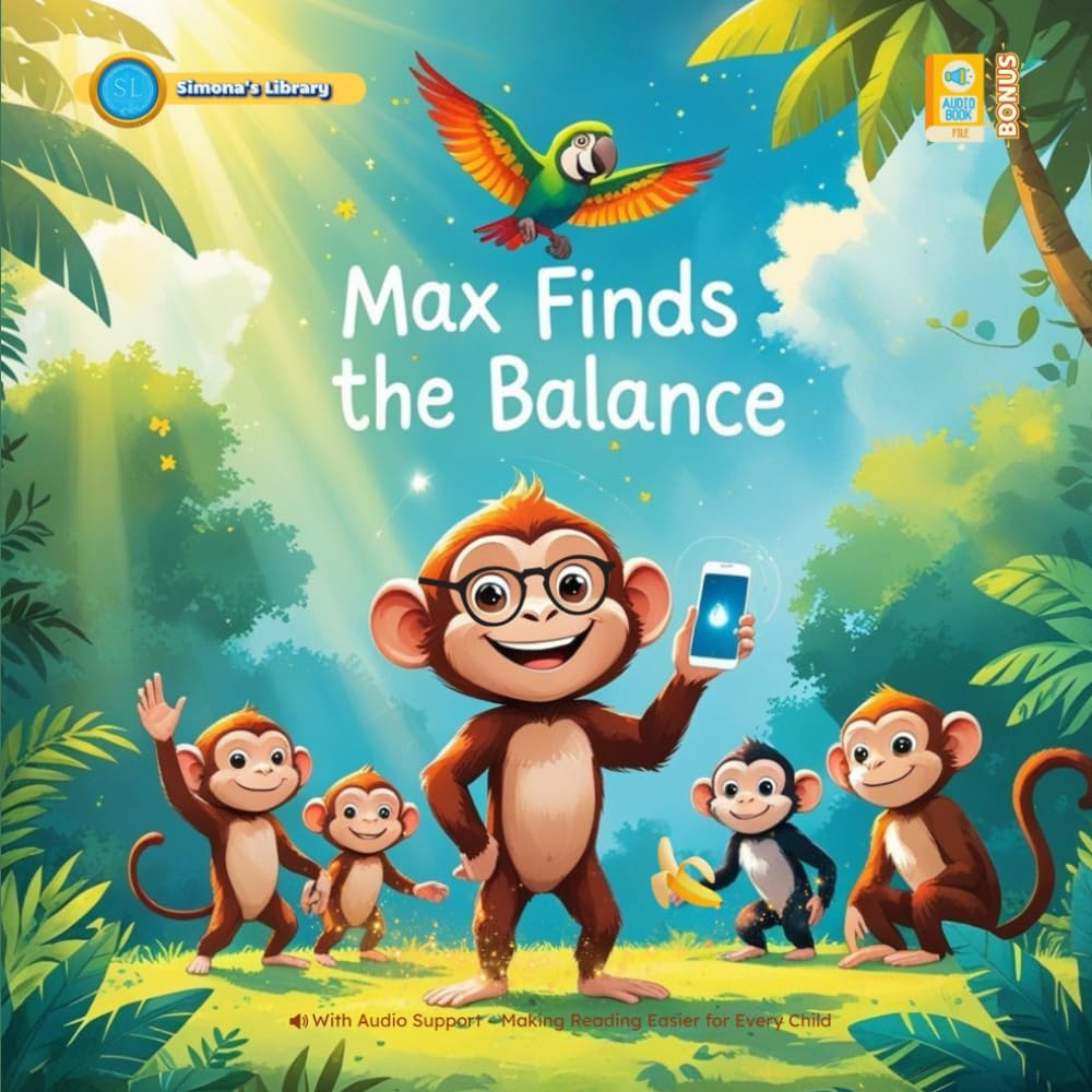 Max Finds the Balance: With Audio Support – Making Reading Easier for Every Child