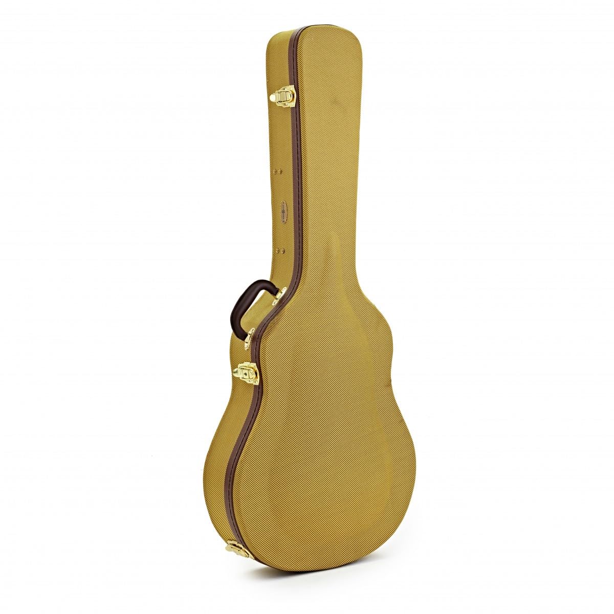 gear4music Custodia per Chitarra Semiacustica, Tweed | Adatta a chitarre semi-acustiche, custodia rigida durevole, design tweed, lunghezza max 1100mm