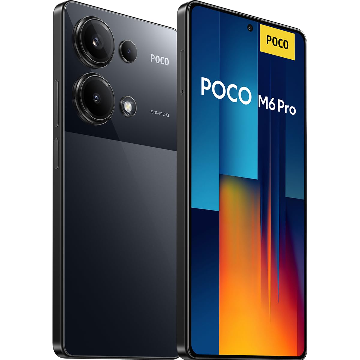POCO M6 Pro - Smartphone 8+256GB, Schermo Amoled 6.67 120HZ 1.5K, MediaTek Helio G99-Ultra, Tripla fotocamera fino a 64 MP, 67W Carica Superveloce , Tarnish (Versione IT)