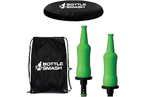 Bring the Beer Bash: Bottle Smash Disc Toss Game - Unbreakable Fun for All