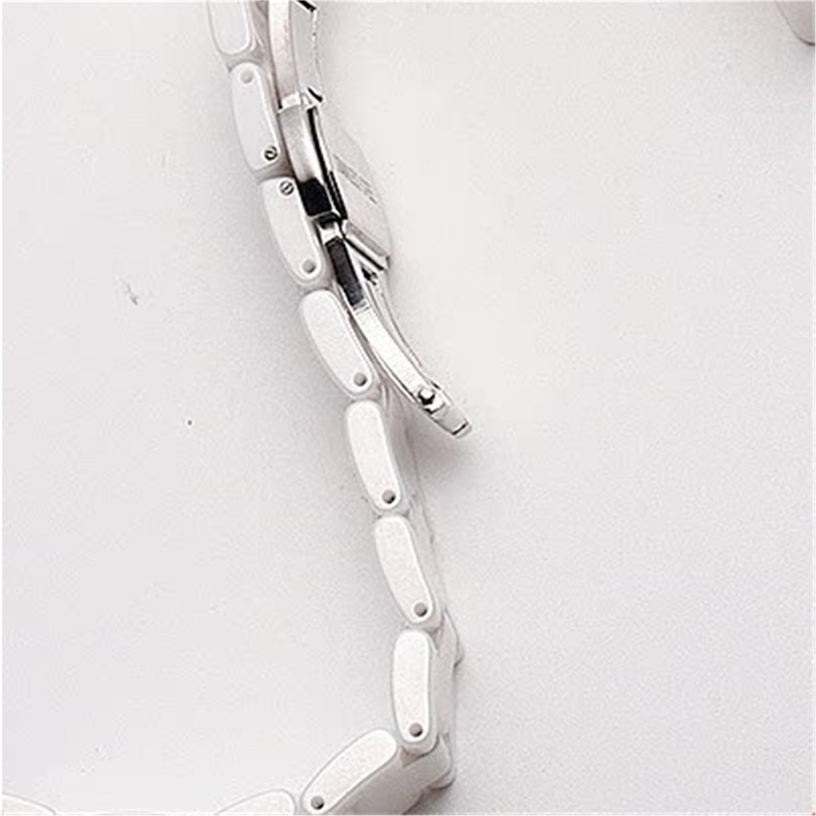 cinturino dell'orologio Cinturino for orologio da lavoro sostitutivo alla moda in ceramica 14 15 16 18 20 22mm con fibbia pieghevole in acciaio inossidabile