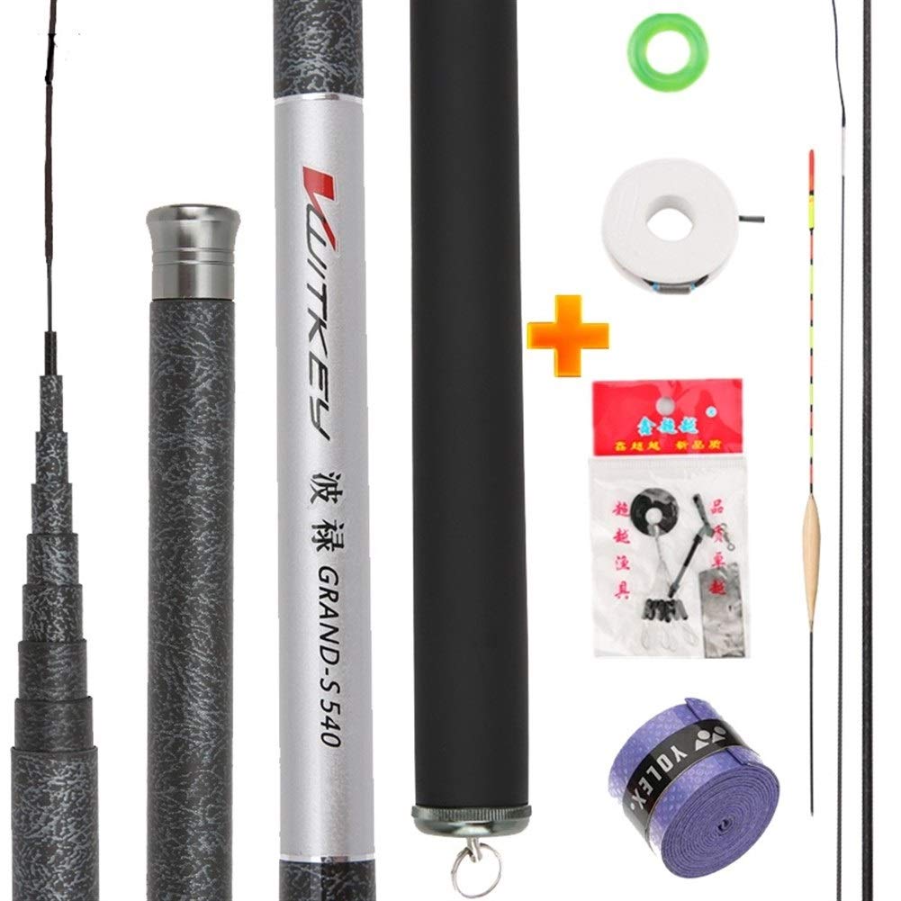 Canna da Pesca Fissa 8m / 9m / 10m / 11m / 12m / 13m Asta di Alimentazione Asta telescopica Canna da Pesca Ultra Lunga Canna da Pesca da Pesca da Pesca da Pesca