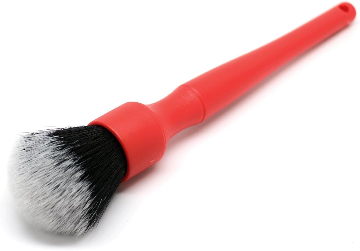 Detail Factory Ultra-Soft Detailing Brush Set, Comfortable Grip and Scratch-Free Cleaning for Exterior, Interior Panels, Emblems, Badges, Gauge Cluster, Infotainment Screen : Automotive
