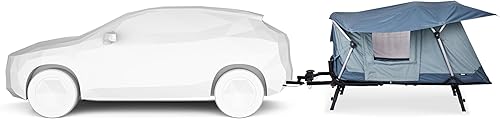 Miniatura 3 de Thule Tienda de campaña montada en enganche, capacidad para 3 personas, fácil instalación, se separa del vehículo, camping de automóviles para Jeep,